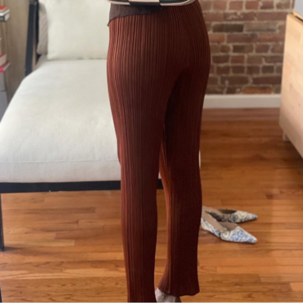 Issey Miyake Pleats Please Brown Pants sz 2